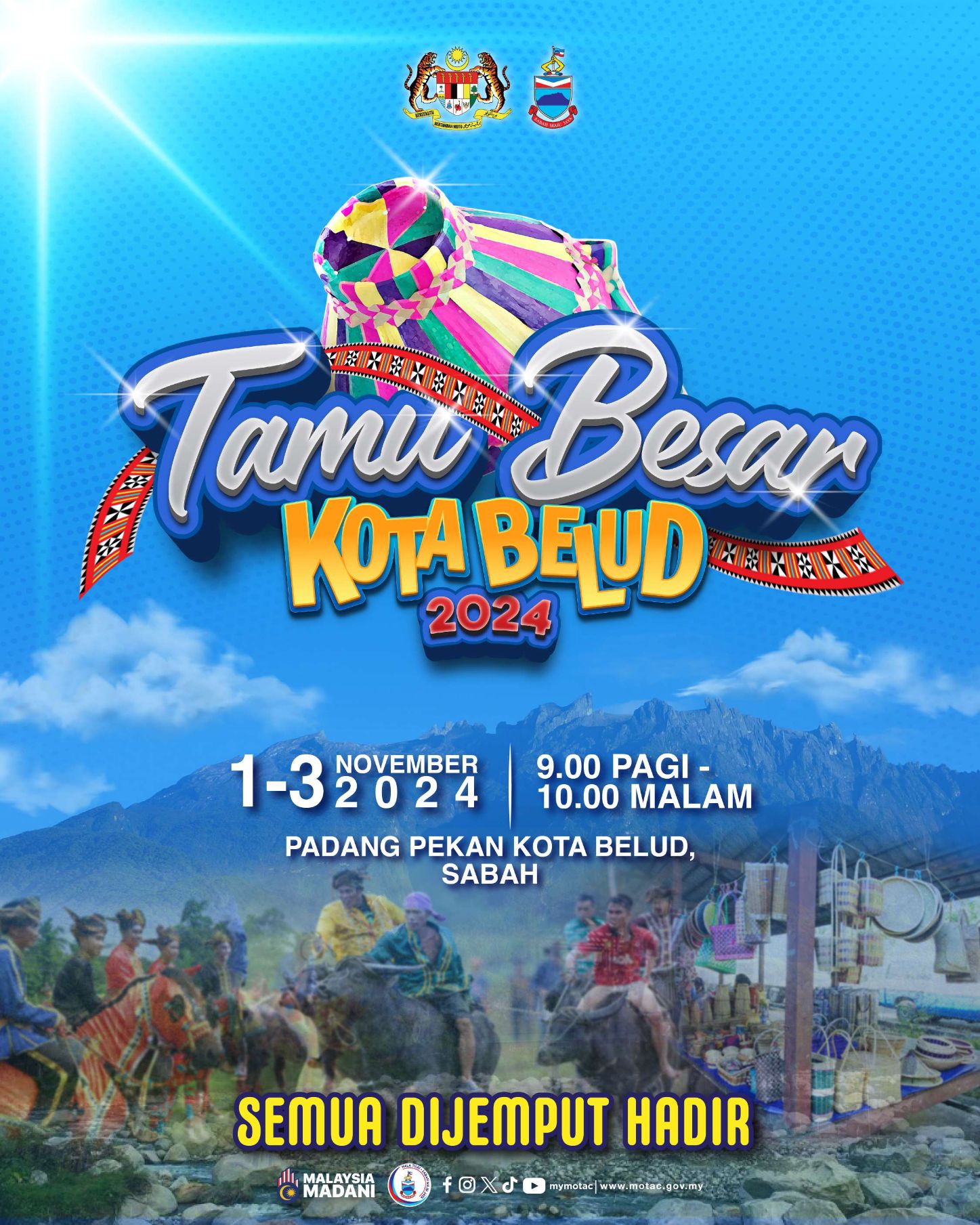 POSTER PESTA TAMU BESAR KOTA BELUD 2024 1